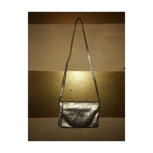 Gold Fossil Crossbody